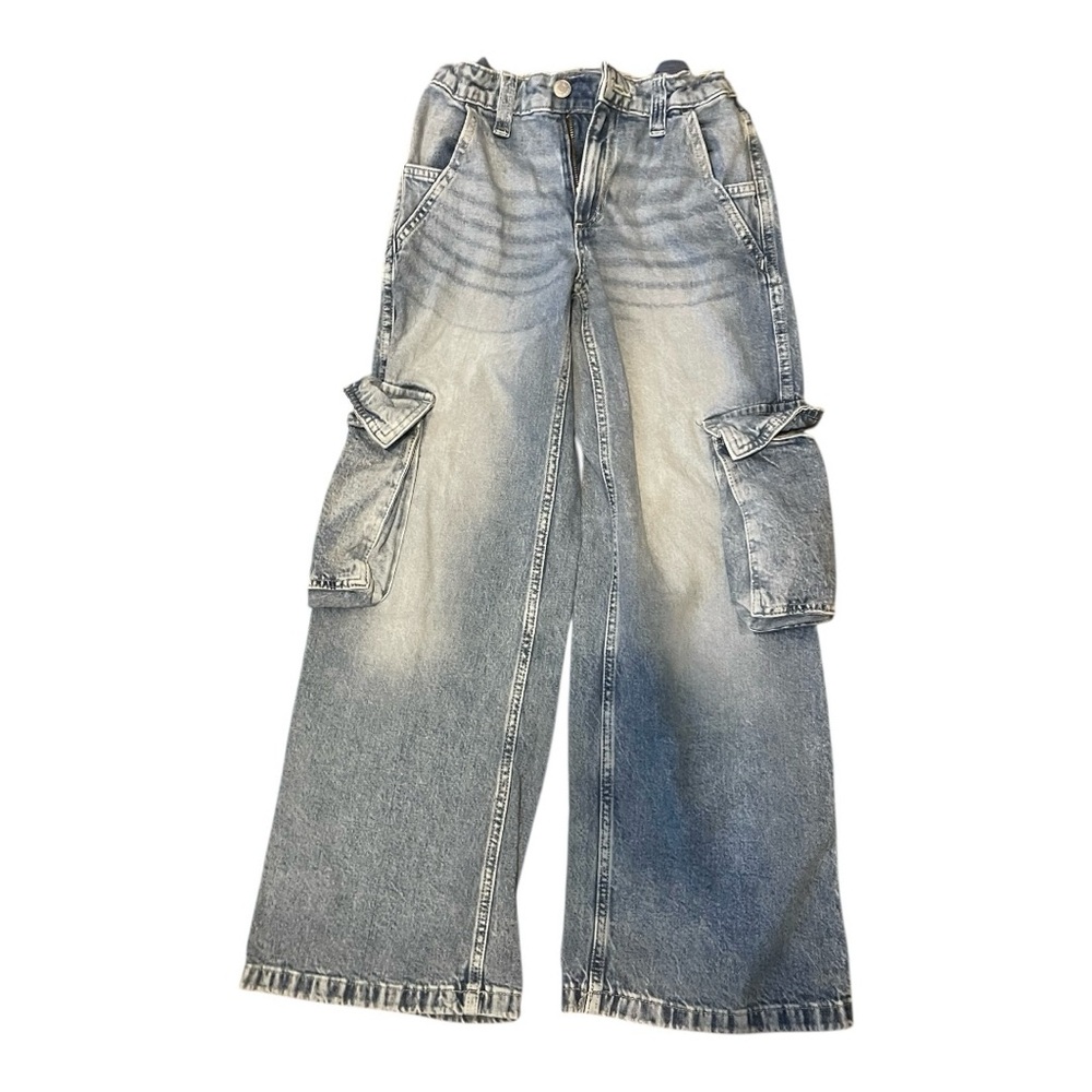 H&M Kids Blue Jeans with Cargo Pockets